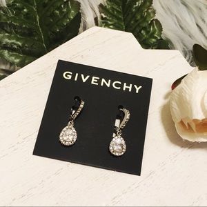 Givenchy Jewelry - GIVENCHY Silver Teardrop Earrings Givenchy Jewelry - GIVENCHY Silver Teardrop Earrings